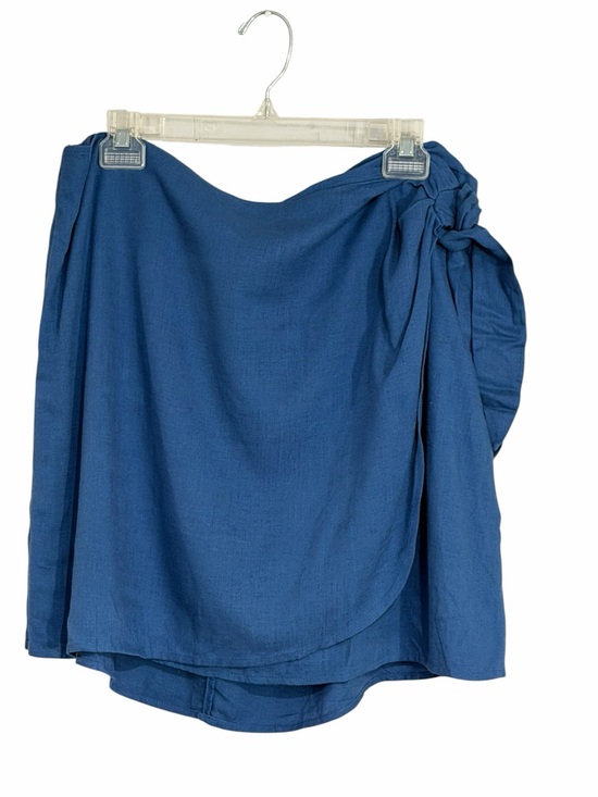 LC Lauren Conrad Dresses & Skirts - LC Lauren Conrad linen blend faux Wrap Skirt with Side Knot XXL